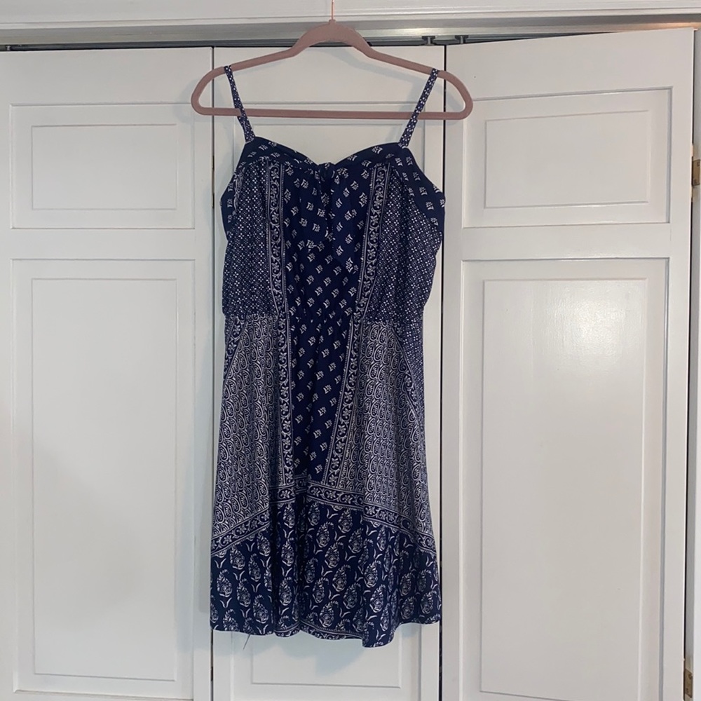 Maurices bandana print paisley a-Line dress